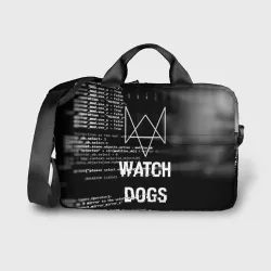 Сумка для ноутбука 3D Wath dogs 2 Хакер