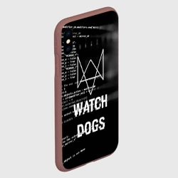 Чехол для iPhone XS Max матовый Wath dogs 2 Хакер - фото 2