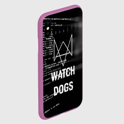 Чехол для iPhone XS Max матовый Wath dogs 2 Хакер - фото 2