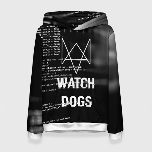 Женская толстовка 3D Wath dogs 2 Хакер Фото 01 Женская толстовка 3D Wath dogs 2 Хакер Фото 01