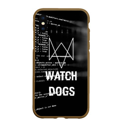 Чехол для iPhone XS Max матовый Wath dogs 2 Хакер