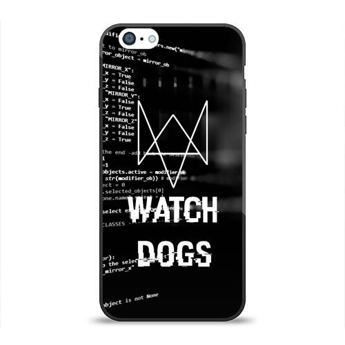 Чехол для Apple iPhone 6 силиконовый глянцевый Wath dogs 2 Хакер Фото 01 Чехол для Apple iPhone 6 силиконовый глянцевый Wath dogs 2 Хакер Фото 01