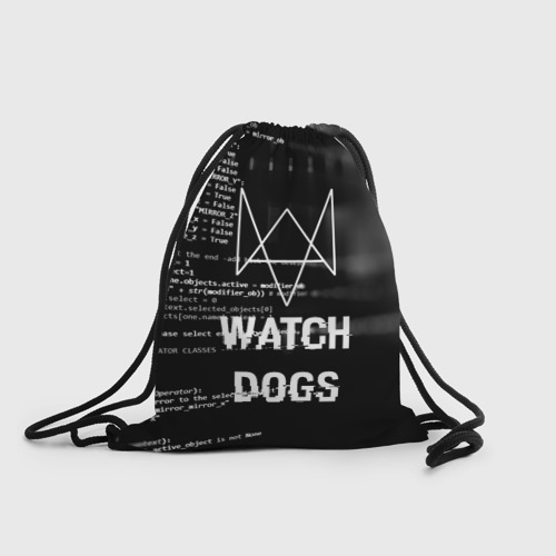 Рюкзак-мешок 3D Wath dogs 2 Хакер Фото 01 Рюкзак-мешок 3D Wath dogs 2 Хакер Фото 01