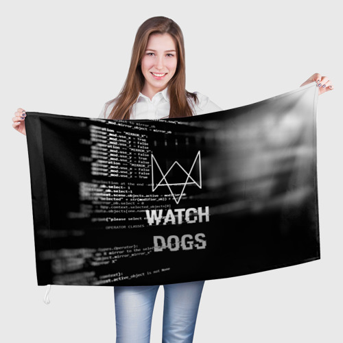 Флаг 3D Wath dogs 2 Хакер Фото 01 Флаг 3D Wath dogs 2 Хакер Фото 01