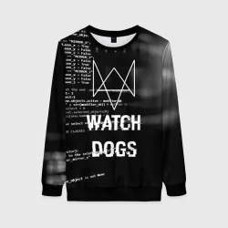 Женский свитшот 3D Wath dogs 2 Хакер
