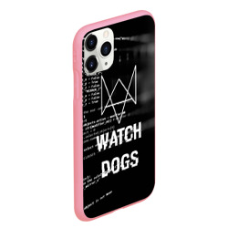 Чехол для iPhone 11 Pro Max матовый Wath dogs 2 Хакер - фото 2