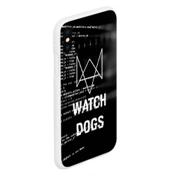 Чехол для iPhone XS Max матовый Wath dogs 2 Хакер - фото 2