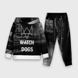 Детский костюм с толстовкой 3D Wath dogs 2 Хакер