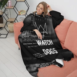 Плед с рукавами Wath dogs 2 Хакер - фото 2