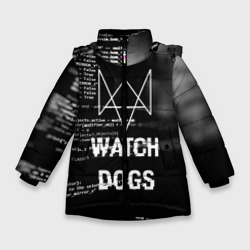 Зимняя куртка для девочек 3D Wath dogs 2 Хакер