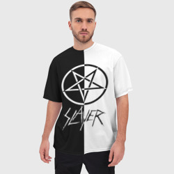 Мужская футболка oversize 3D Slayer - фото 2