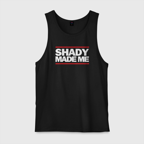 Мужская майка хлопок Shady Made Me, цвет черный