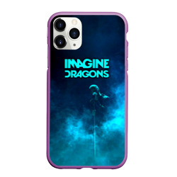 Чехол для iPhone 11 Pro Max матовый Imagine Dragons