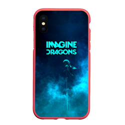 Чехол для iPhone XS Max матовый Imagine Dragons