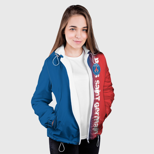 Женская куртка 3D PSG 2018 Original, цвет белый - фото 4