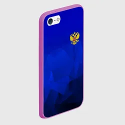 Чехол для iPhone 5/5S матовый Russia sport - фото 2