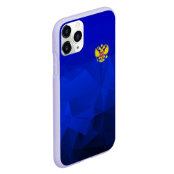 Чехол для iPhone 11 Pro матовый Russia sport - фото 2