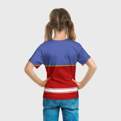 Детская футболка 3D Хоккеист Слава, цвет 3D печать - фото 6