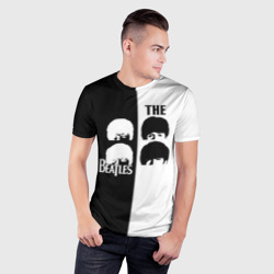 Мужская футболка 3D Slim The Beatles - фото 2