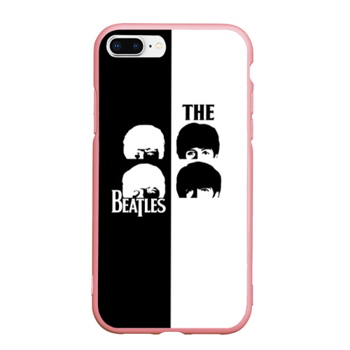 Чехол для iPhone 7Plus/8 Plus матовый The Beatles, цвет баблгам