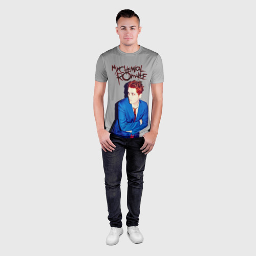 Мужская футболка 3D Slim My Chemical Romance, цвет 3D печать - фото 4