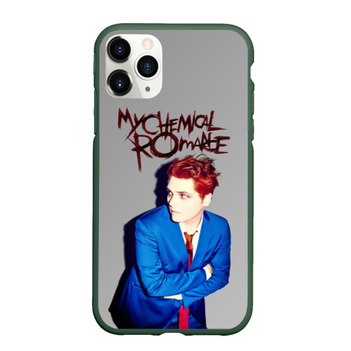 Чехол для iPhone 11 Pro матовый My Chemical Romance, цвет темно-зеленый