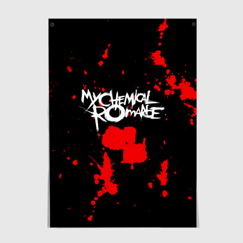 Постеры с принтом My Chemical Romance, вид спереди №1