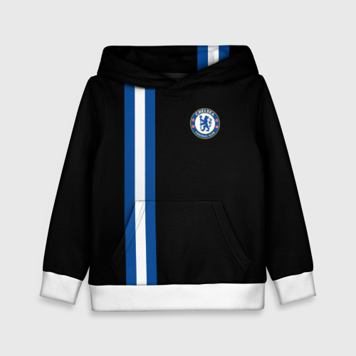 Детская толстовка 3D Chelsea / Line Сollection, цвет белый