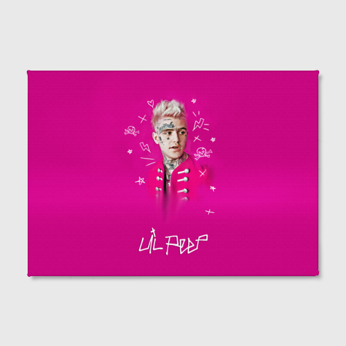 Холст прямоугольный Lil Pink, цвет 3D печать - фото 2