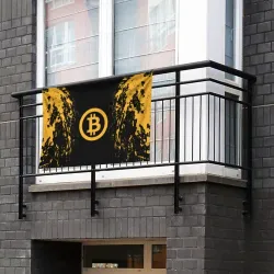 Флаг-баннер Биткоин bitcoin - фото 2