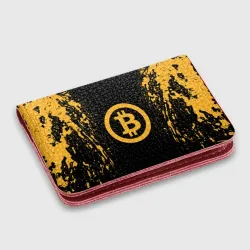 Картхолдер с принтом Биткоин bitcoin
