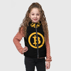 Детский жилет утепленный 3D Биткоин bitcoin - фото 2