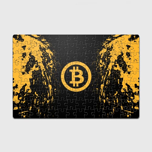 Головоломка Пазл магнитный 126 элементов Биткоин bitcoin