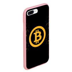 Чехол для iPhone 7Plus/8 Plus матовый Биткоин bitcoin - фото 2