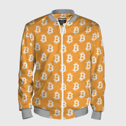 Мужской бомбер 3D Bitcoin