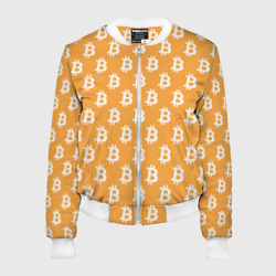 Женский бомбер 3D Bitcoin