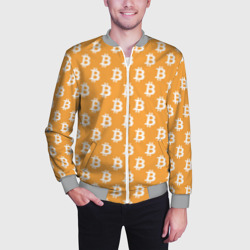 Мужской бомбер 3D Bitcoin - фото 2