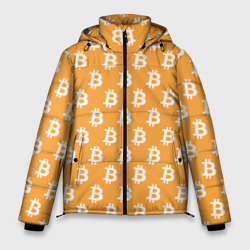 Мужская зимняя куртка 3D Bitcoin