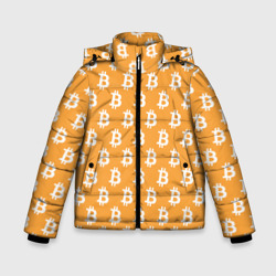 Зимняя куртка для мальчиков 3D Bitcoin