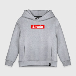 Детское худи Oversize хлопок Bitcoin