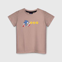 Детская футболка хлопок Соник