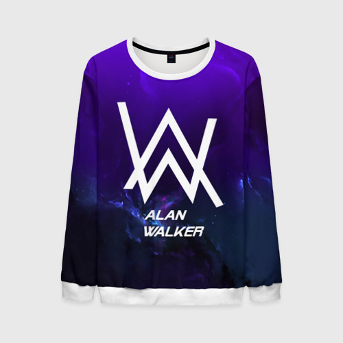 Мужской свитшот 3D Alan Walker space collection