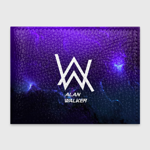 Обложка для студенческого билета Alan Walker space collection, цвет черный