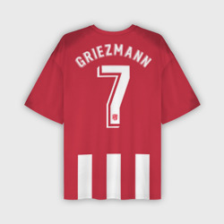 Мужская футболка oversize 3D Griezmann 18-19