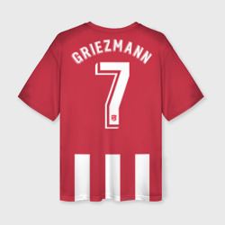 Женская футболка oversize 3D Griezmann 18-19