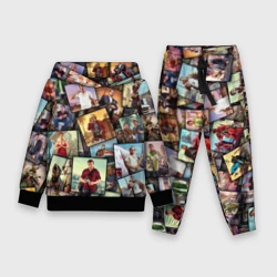 Детский костюм с толстовкой 3D GTA