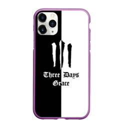 Чехол для iPhone 11 Pro Max матовый Three Days Grace