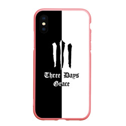 Чехол для iPhone XS Max матовый Three Days Grace