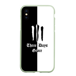 Чехол для iPhone XS Max матовый Three Days Grace