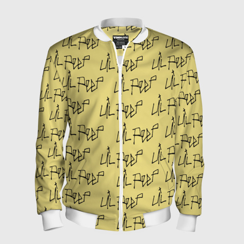 Мужской бомбер 3D LiL PEEP Pattern Фото 01 Мужской бомбер 3D LiL PEEP Pattern Фото 01